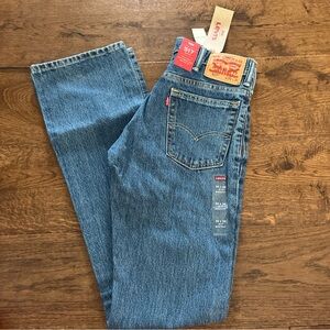Levi’s 517 Blue Jeans Denim 30x36 Sit At Waist Slim Leg Boot Cut NWT Vintage y2K